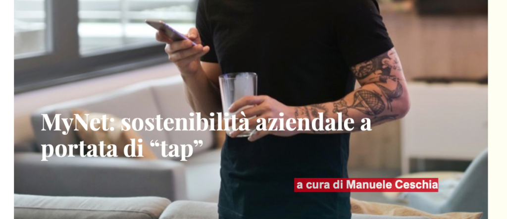 MyNet su Evolution magazine