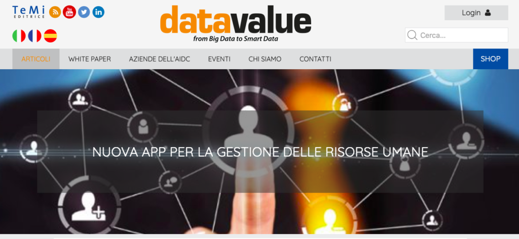 DataValue articolo