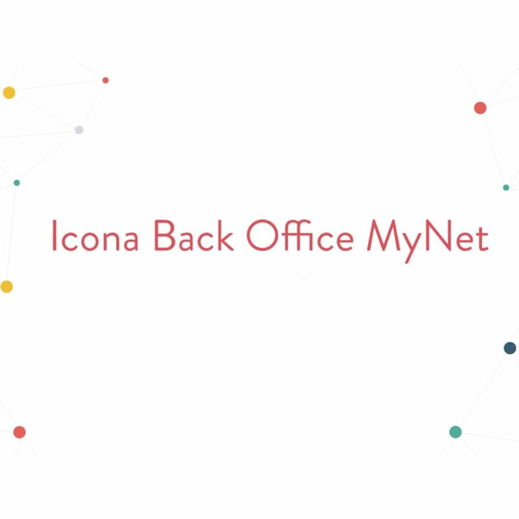 testo come creare icona del back office di MyNet